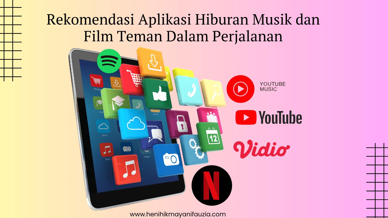 Rekomendasi Aplikasi Hiburan Musik Dan Film Teman Dalam Perjalanan