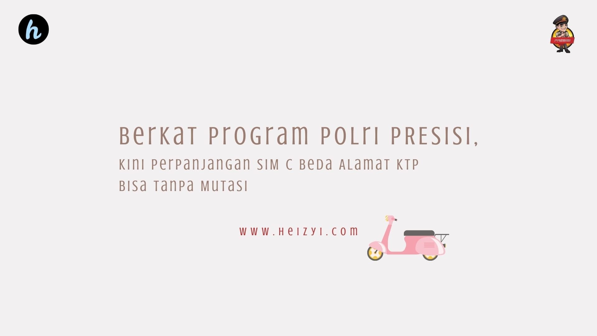 Berkat Program Polri Presisi Kini Perpanjangan Sim C Beda Alamat Ktp