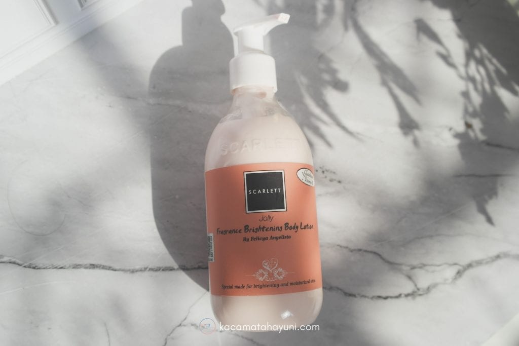 [Review Hayuni] Scarlett Whitening Body Lotion Jolly, Wanginya Mirip