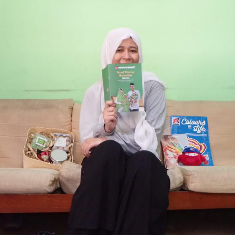 Hijau Klepon Tren Warna Ramadan Nippon Paint Blogger Perempuan