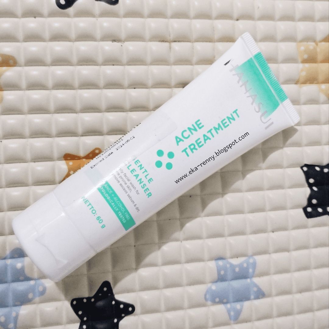 REVIEW HANASUI ACNE TREATMENT GENTLE CLEANSER | Blogger Perempuan Network