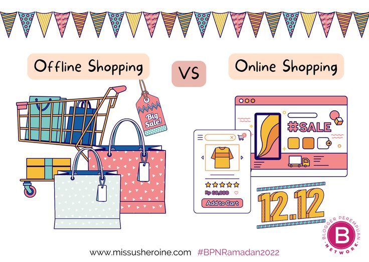 Belanja Offline Vs Online! | Blogger Perempuan Network