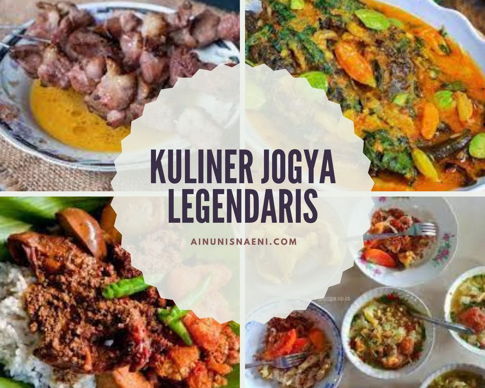 RASAKAN BERBAGAI JENIS KULINER JOGJA LEGENDARIS, APA SAJA? | Blogger ...