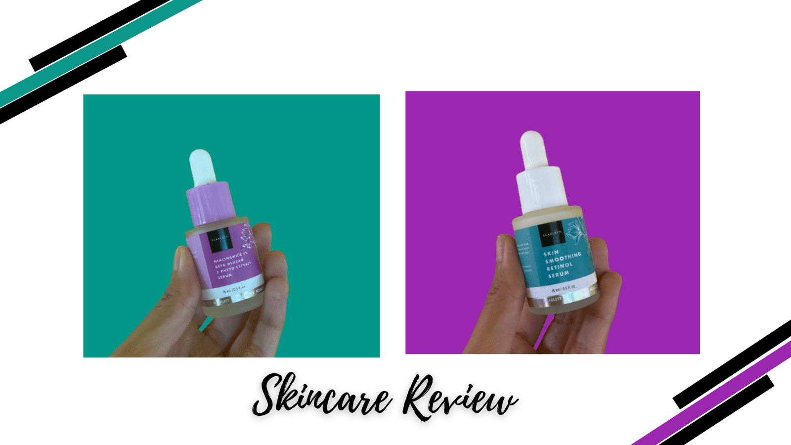 Skincare Review: Scarlett Niacinamide + Retinol Serum | Blogger ...